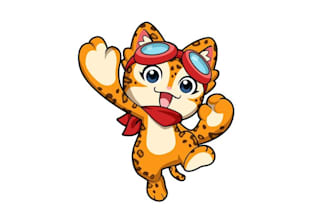 design unique character toys brand logo