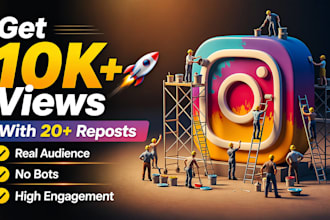 promote your instagram post with 50 plus reposts for more reach