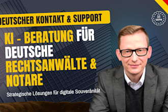do ai consulting for german lawyers and notaries your legal ai strategist