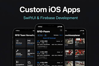 develop a custom ios app using swiftui and firebase