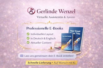 create, design and format your ebook and workbook