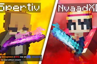 make high quality minecraft thumbnails