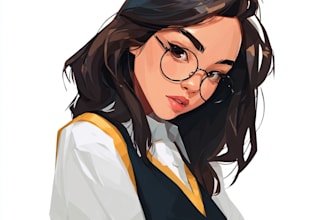 draw your characters and fanart in semi realistic art