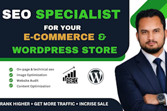 seo specialist for your ecommerce and wordpress store