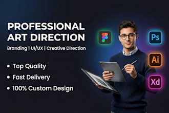 do art direction graphic design and design brand guideline stylesheets