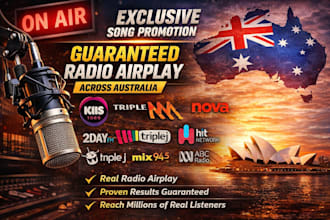 deliver exclusive song promotion and real radio airplay across australia