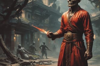 fantasy horror and fantasy horror character