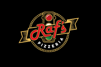 design modern classic pizzeria logo