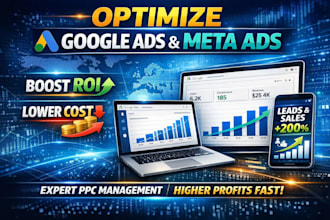 optimize google ads and meta campaigns for higher ROI