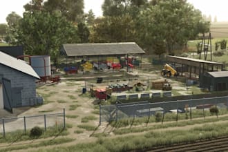 create a custom savegame and fully built farm for farming simulator 25