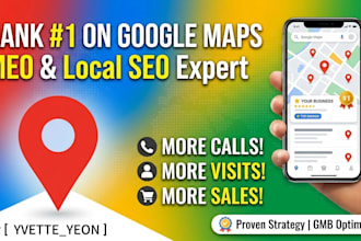 do local SEO for google maps ranking and gmb optimization
