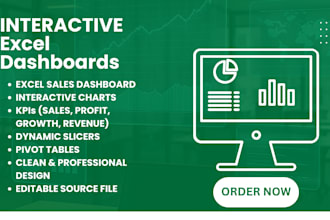 design automated and interactive excel dashboards
