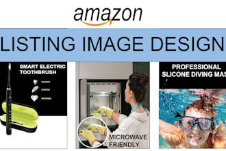 design amazon listing image and infographic