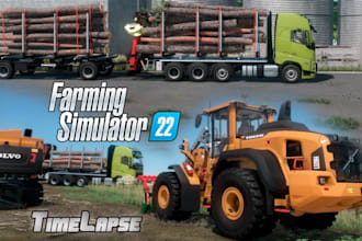 develop custom ats, ets2, truck simulator mods, farm simulator, fs22, fs25 track