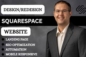 design squarespace or redesign a squarespace website