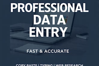 do handwritten, scanned pdf, excel data entry in 24hrs