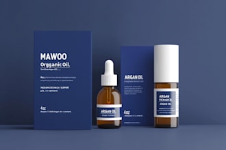 create eco friendly packaging illustration