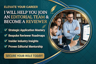 make you become editor or peer reviewer in peer review journals