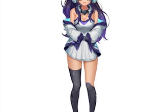 draw custom anime art of your oc, character, and fanart
