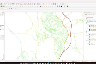 do geospatial analysis, mapping and visualization with qgis