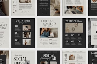 design canva ebook, workbook, for health, fitness, and wellness coaches