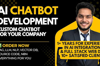 create personalized, custom ai chatbot development, ai website