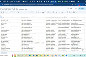 build targeted b2b lead generation list for cold email outreach and cold calling