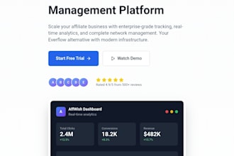 build or set up affiliate management system