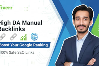 high authority da 50 SEO backlinks for google ranking boost