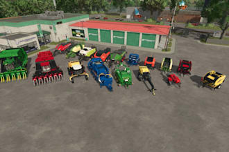 make custom for farming simulator 19, 22, 25 mods, pallets and scripts