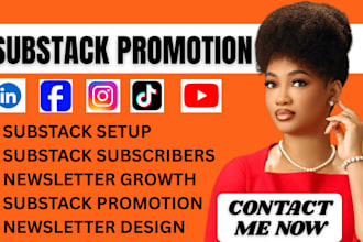 do substack promotion, substack newsletter, organic substack subscribers