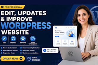 professional edit wordpress website,update wordpress website