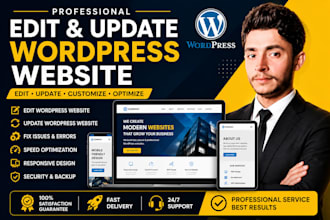 professional edit wordpress website,update wordpress website