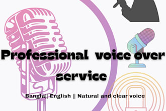 do voice over and translation and basic video editing professionally
