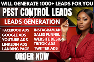 verified pest control leads pest control clients pest leads facebook ads