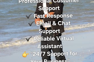 be your customer support and reply to clients