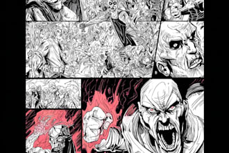 draw manga comic book illustration art