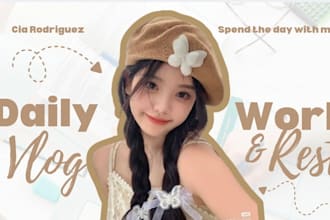 design aesthetic thumbnail for youtube videos on canva