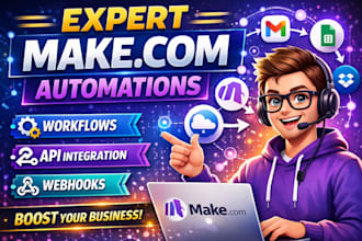 fix make com, made com, setup make com, automation, make com automation, n8n