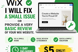 do small tweaking on your wix website