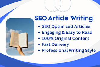 be your SEO article and blog content writer