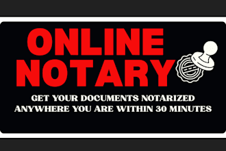 do online notarization, usps form 1583, 14317 or any other legal documents