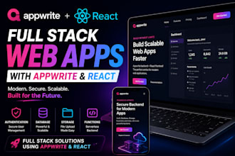 build a production ready react and appwrite web application