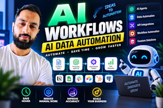 create custom ai workflows and data automation