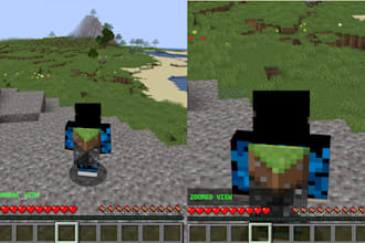 create, fix, and update minecraft forge, fabric mod and do minecraft addon