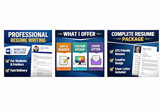 create a professional resume for students and freshers