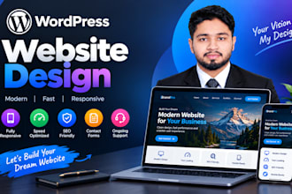 design a fast loading  wordpress website for your business