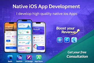 create modern native ios apps with swiftui and clean UI design