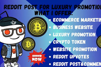 do reddit seo post for saas, ai tool, website brand mention marketing