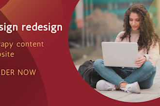 design theraphy content website